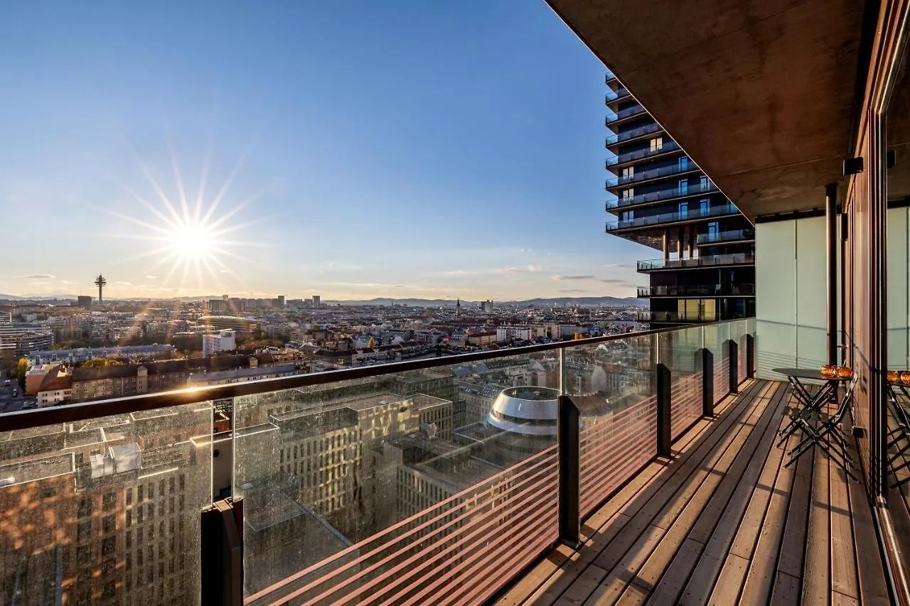 New Luxury Apartment Overlooking Viena Austria